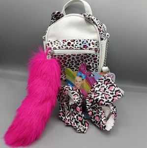 Mini crossbody bag with a JoJo bow